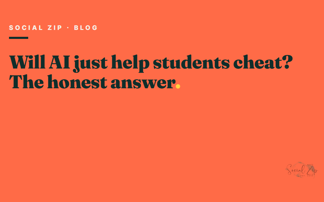 Will AI just help students cheat? The honest answer