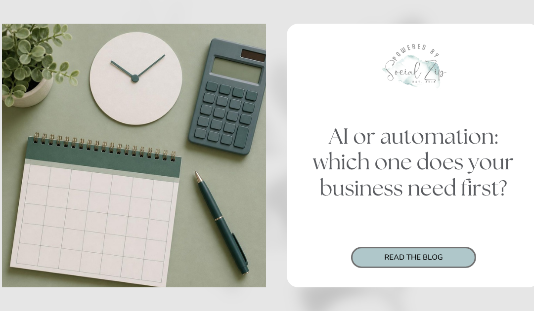AI or automation: which one does your business need first?